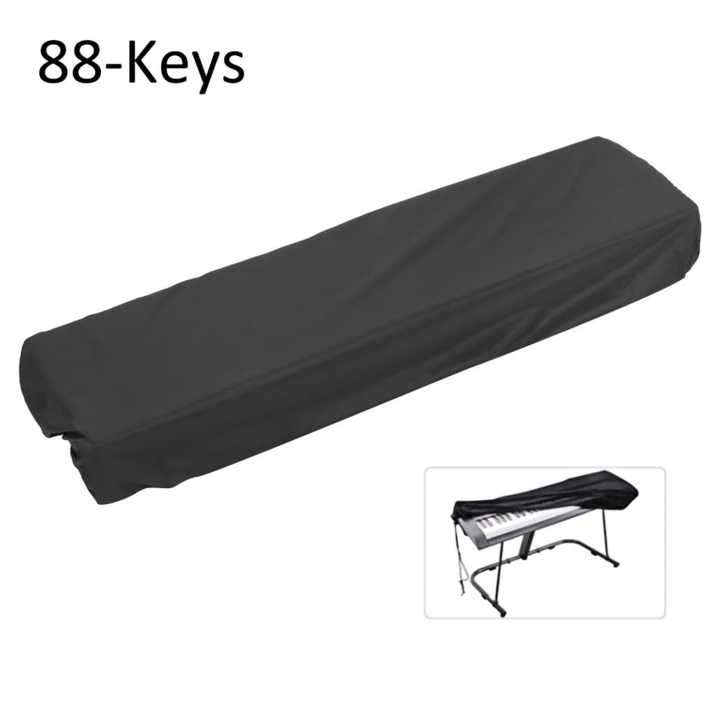 Guangdong Fabricante Atacado Encolher 88 Teclas Capa de Piano Elétrico Digital Preto À Prova D 'Água À Prova de Poeira C