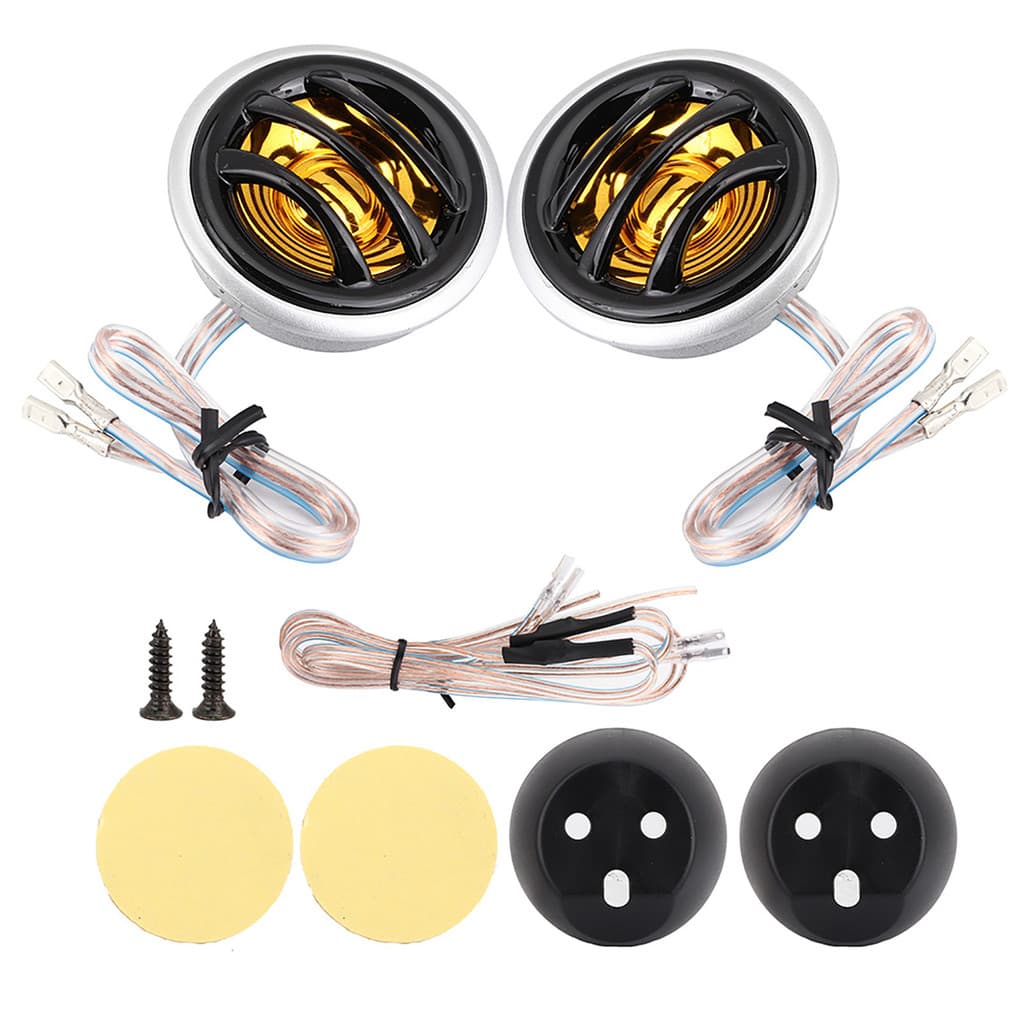 2 Unidades 12V 150W Carro Mini Super Potência Alto Cúpula Áudio Estéreo-Falante Tweeter Buzina