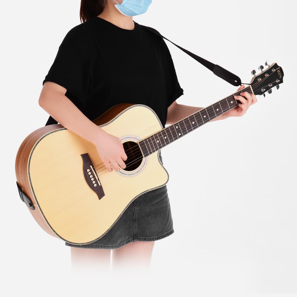 cpnobr DG-1121 Correia De Guitarra Para Guitarras Acústicas Elétricas Ajustáveis De 32-54 Polegadas Correias De Nylon Pr