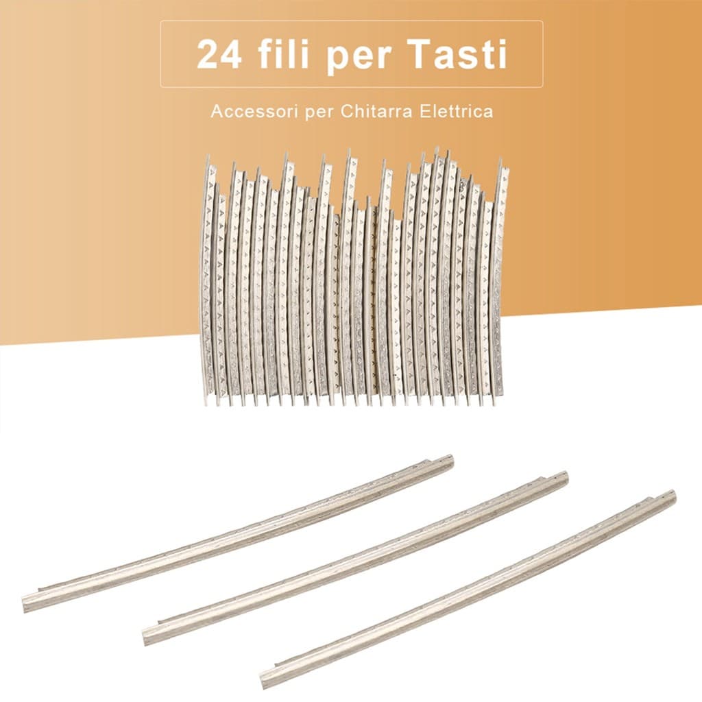 Fio De Traste tolobr , Fios De Calibre Jumbo De Aço Inoxidável Para Guitarra Fretwire Trastes Elétricos Guitarras