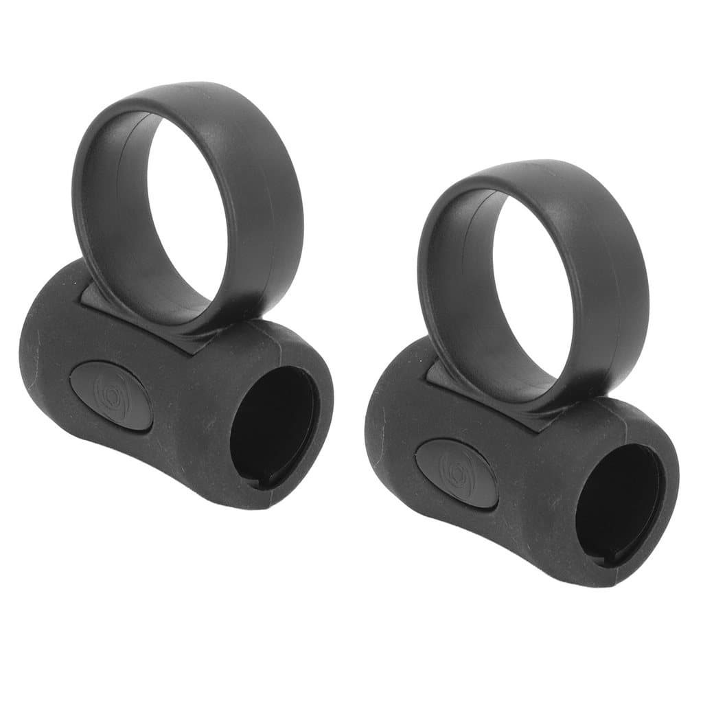 2 Pçs Clipe De Controle De Baqueta Auxiliar Tambor Vara Aperto ABS Silicone Controlador De Dedo Para Prática Médio 5A 5B