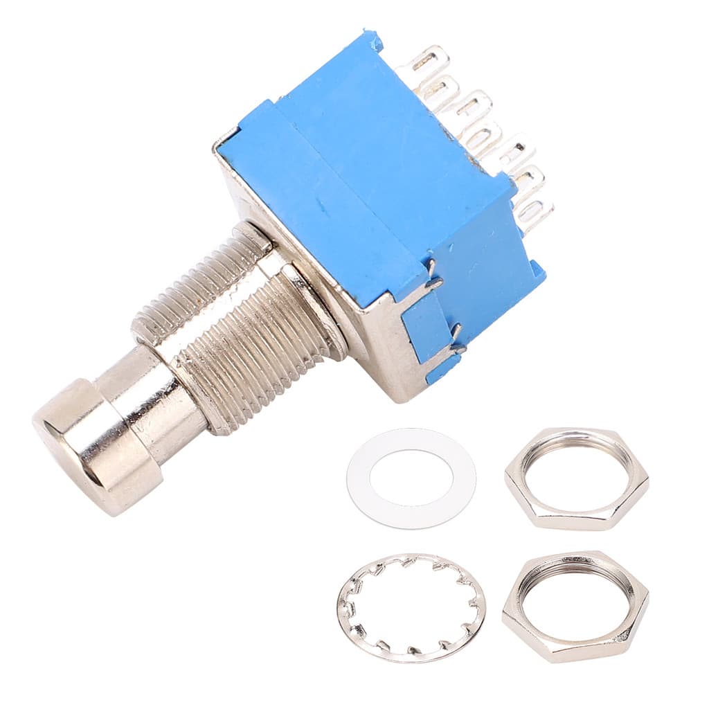Dispositivo de efeito de guitarra elétrica interruptor de pé dispositivo de efeito de bloco único interruptor de pé inte