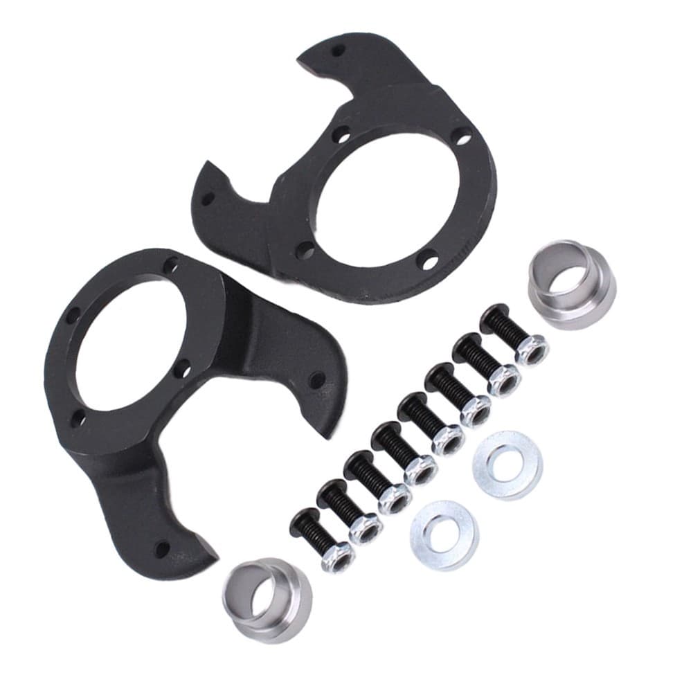 Conjunto De Suporte De Pinça De Freio A Disco De Eixo Reto Ford 1928-1948 Preto