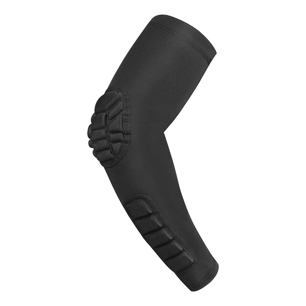 [yeranoutdoor] Mangas Acolchoadas Para Cotovelo E Antebraço Manga Protetora Braço De Compressão Basquete Tiro Pa