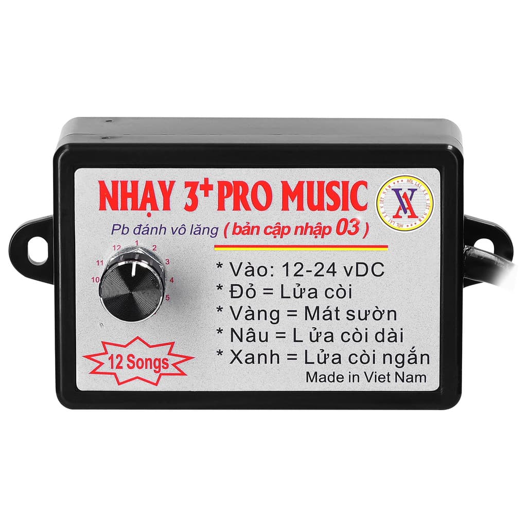 Controlador De Buzina De Carro , Alto-Falante Elétrico , Unidade De Controle De Som Com 12 Efeitos , Comutação 12-24V Pa