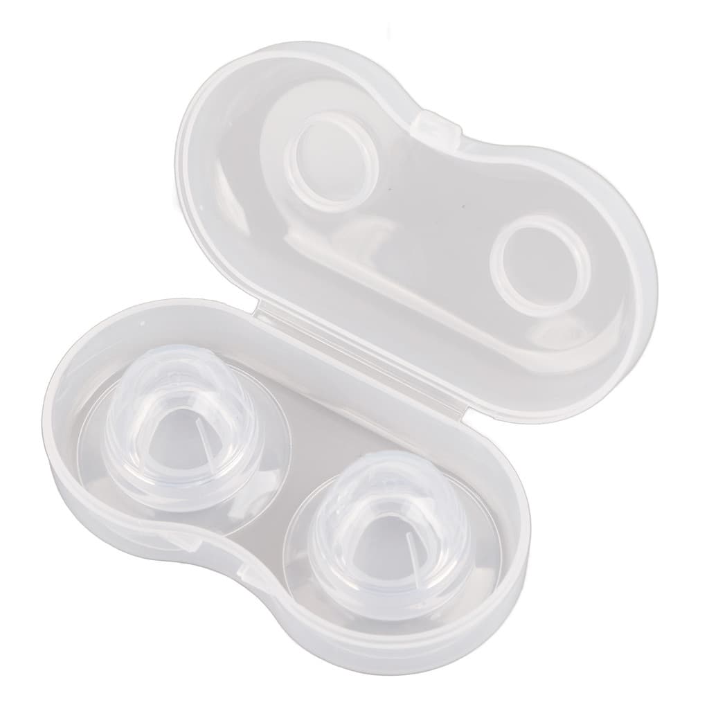[PHO1] 2pcs Corretor De Mamilo Amamentação Ventosas De Silicone Transparentes Para Mulheres Grávidas