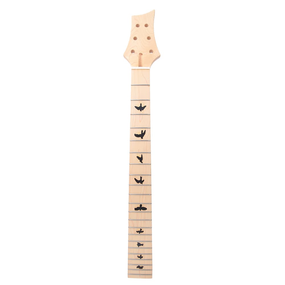 andobr Maple Wood Fretboard 22 Traste Pescoço De Guitarra Para Substituição De Peças Elétricas