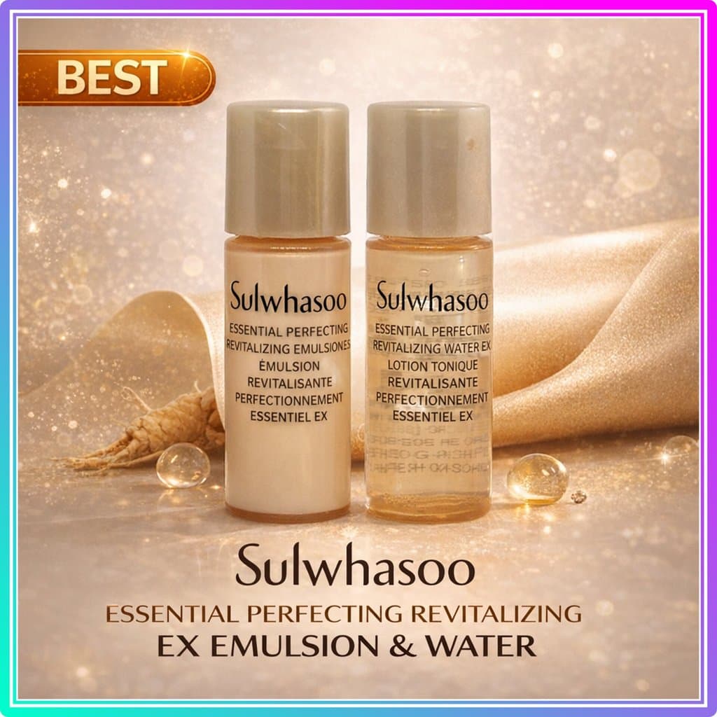 [Sulwhasoo] Água Revitalizante Aperfeiçoadora Essencial EX 5ml + Emulsão # 231