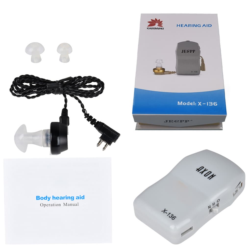 [PHO1] Amplificador De Som Dispositivo De Amplificação De Ouvido Alimentado Por Bateria Para Adultos