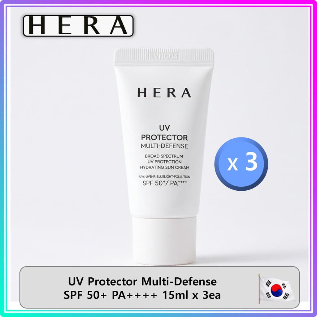 [HERA] Protetor UV Multidefesa Fps 50 + PA + (15ml x 3ea) # 221