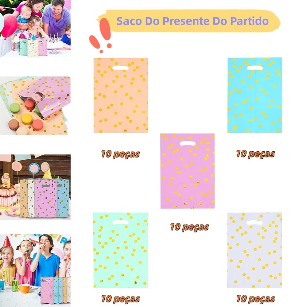 Saco de lembrança personalizado de 50 peças, 24x16cm, adequado para presentes de retorno de casamento, festas de anivers