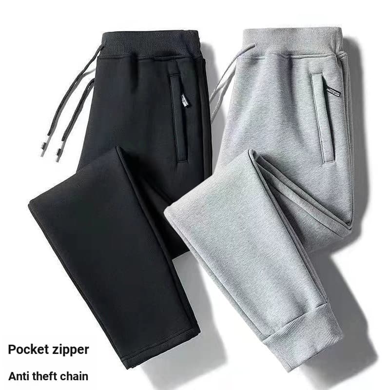 Calças casuais masculinas primavera outono estilo calças soltas tamanho grande na moda All-match adolescente inverno vel