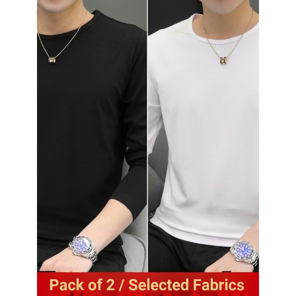 Camiseta masculina de manga comprida primavera outono roupas finas de outono de secagem rápida tamanho grande solto roup