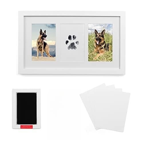 Kit De Presente Para Animais De Estimação Recém-Nascidos , Almofada De Tinta De Toque Limpo , Impressão De Pata De Cacho