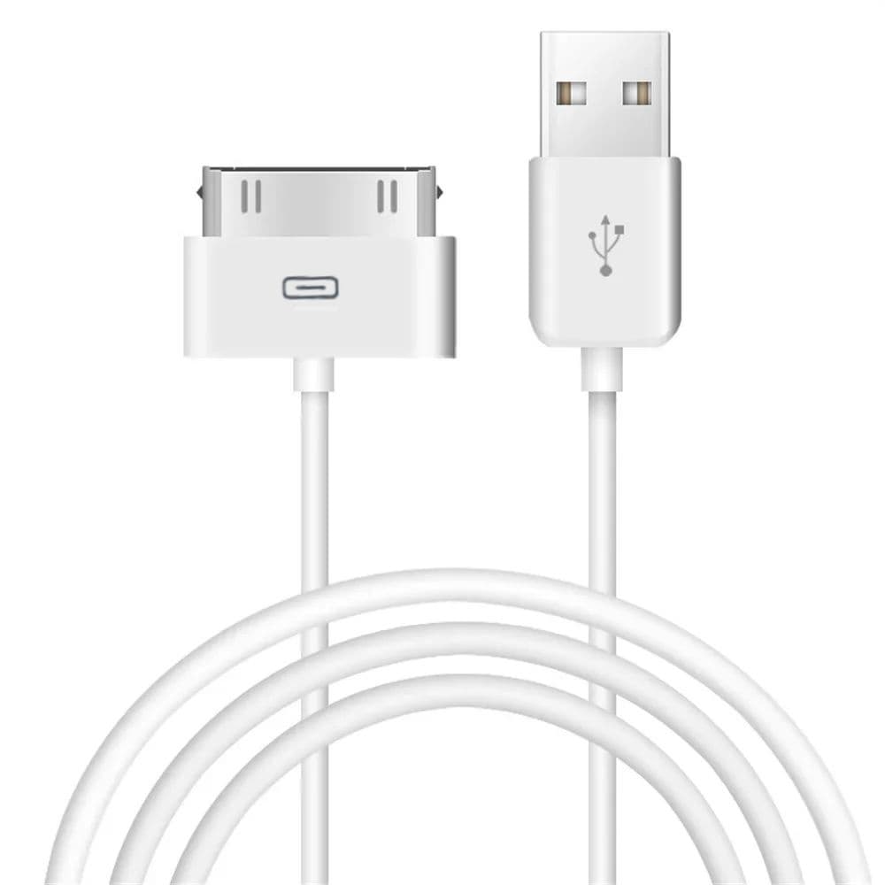 Cabo Carregador USB 30 Pinos Moderno para iPhone 4 4s 3G 3GS iPad 1 2 3 iPod Adaptador de Acessórios Nano Touch Cabo de