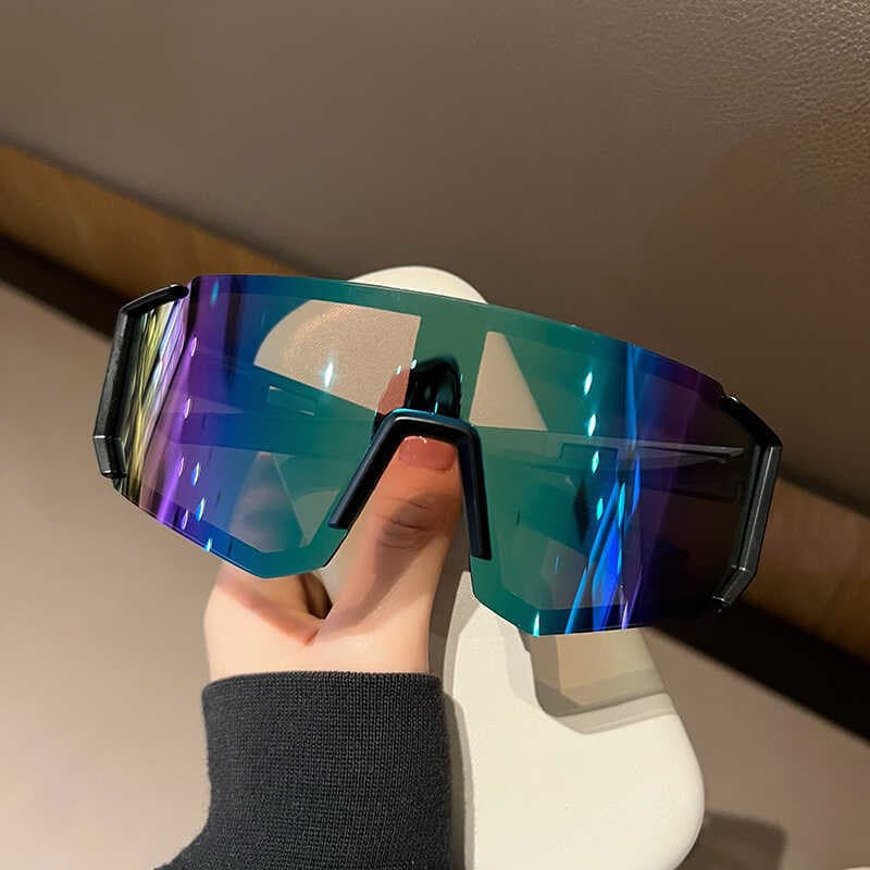 Óculos UV400 para Atividades ao Ar Livre - Óculos de Sol Resistentes ao Vento para Ciclismo, Esqui e Condução