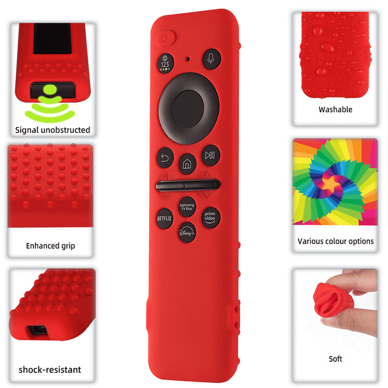 Case de Silicone para Controle Remoto Solar Samsung SAMSUNG BN59-01432 1436 TM2360 para TV Stick
