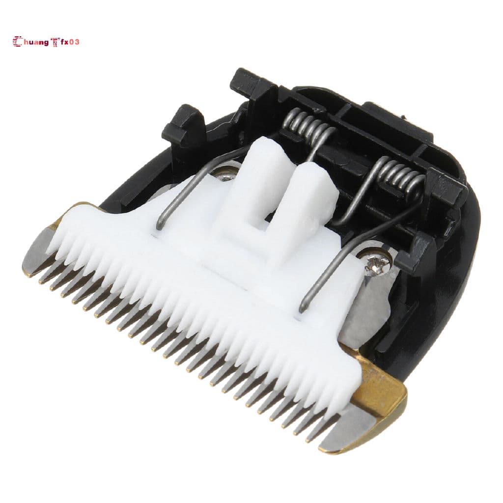 Cabo de Cerâmica Máquina de Cortar Cabelo 40mm 24 Dentes Adequado para Aparar Pelos de Animais, Aparador Elétrico