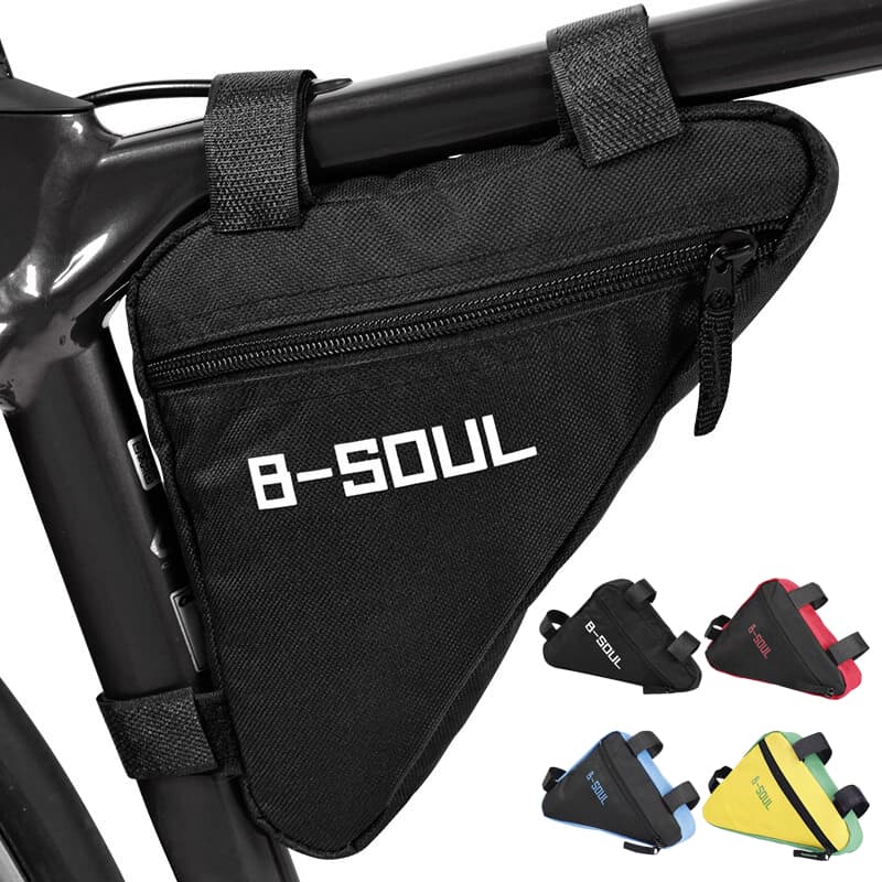 Bolsa Triângulo de Bicicleta à Prova d'Água, Equipamento Portátil de Armazenamento para Bicicletas de Montanha,