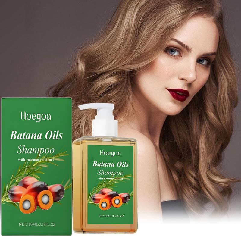 Shampoo De Óleo De Batana Com Extrato De Alecrim Nutre O Cabelo Macio E Fofo