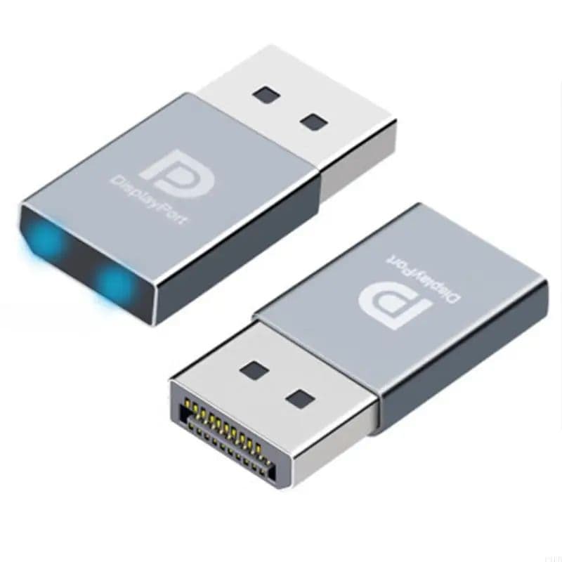 Displayport Manequim Plug 4K DP Adaptador De Exibição Virtual Emulador Sem Cabeça Placa Gráfica Cheater-BtLife