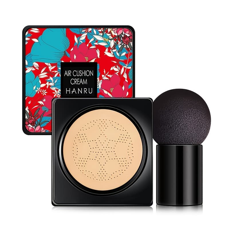 Base De Cabeça De Cogumelo , Creme BB De Almofada , Cobertura Completa Leve E Impecável , Maquiagem Nude Natural Hidrata