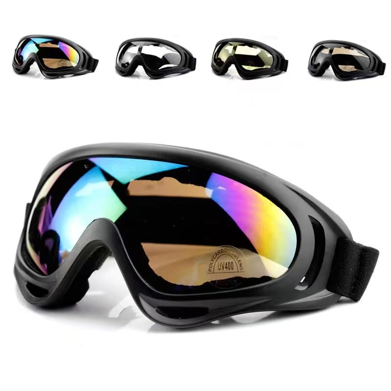 Óculos de Proteção para Motociclistas Masculinos Grandes Óculos de Sol para Passeio ao Ar Livre Óculos de Ciclismo