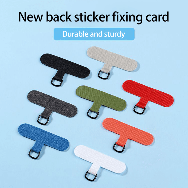 Cordão Antiperda Universal para Celular com Patches Removíveis e Clip para Uso Crossbody