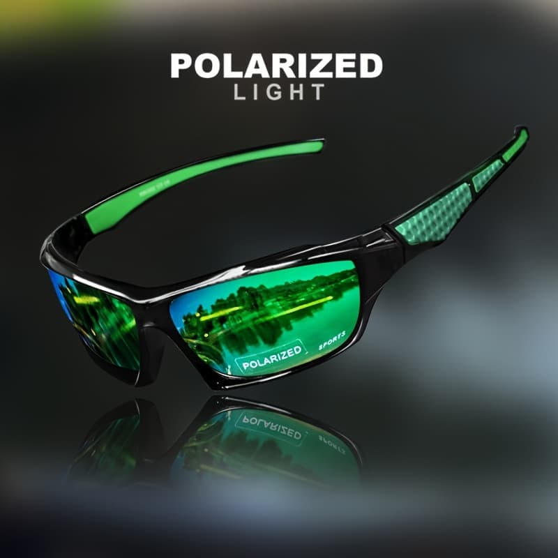 Novos óculos de sol esportivos retrô com lentes polarizadas fotocromáticas, ideais para pesca ao ar livre, ciclismo,