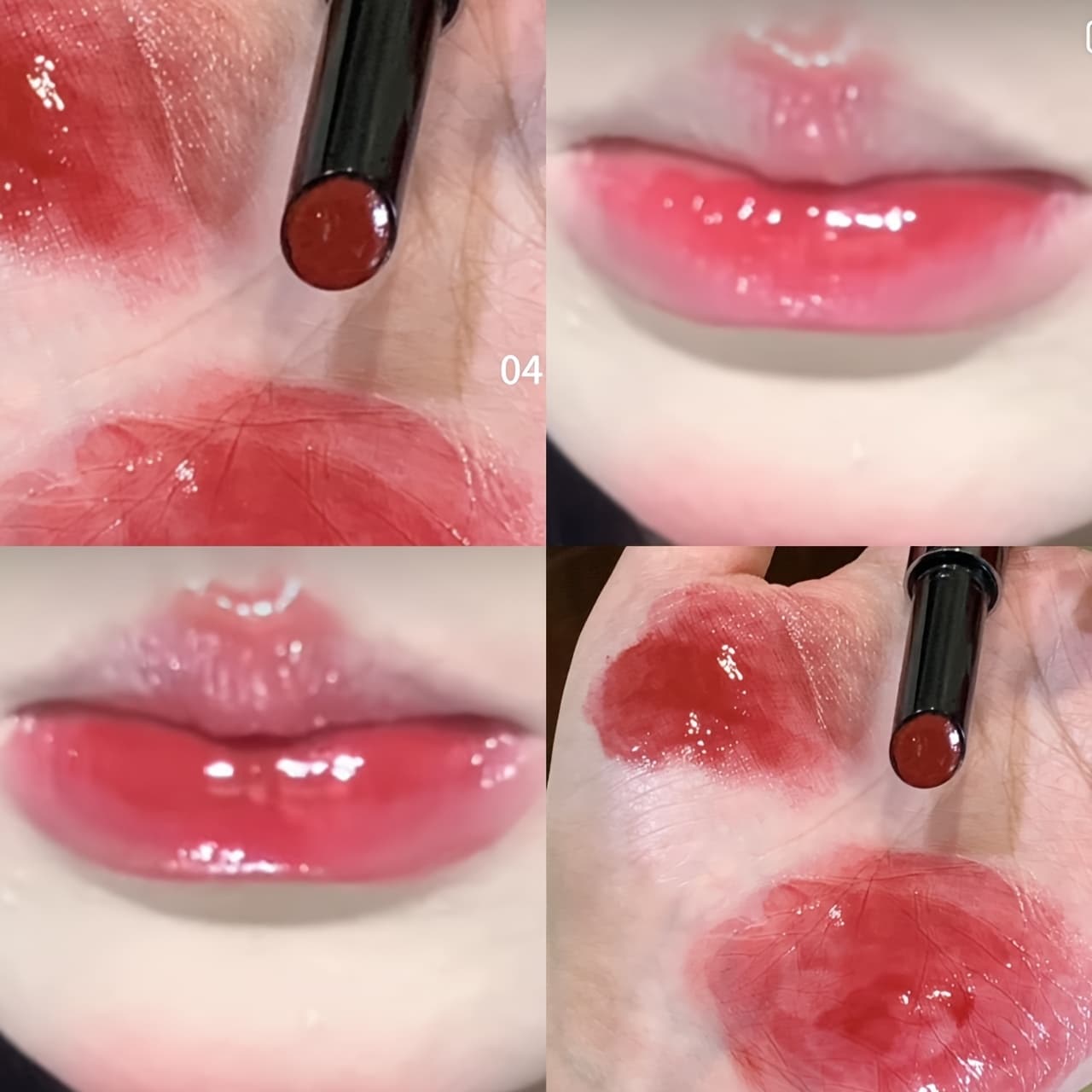 Batom Espelho HERORANGE ~ Estilo Coreano Macio E Hidratante De Longa Duração