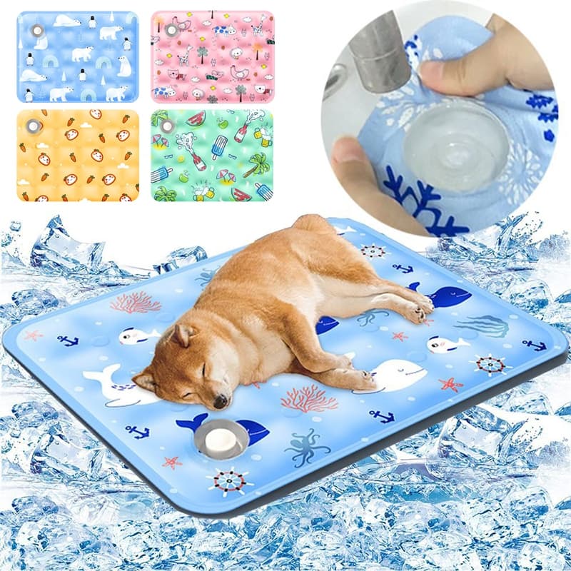 Cama de gel de resfriamento para animais, colchão de gel de resfriamento, cama de resfriamento, cama de gel de