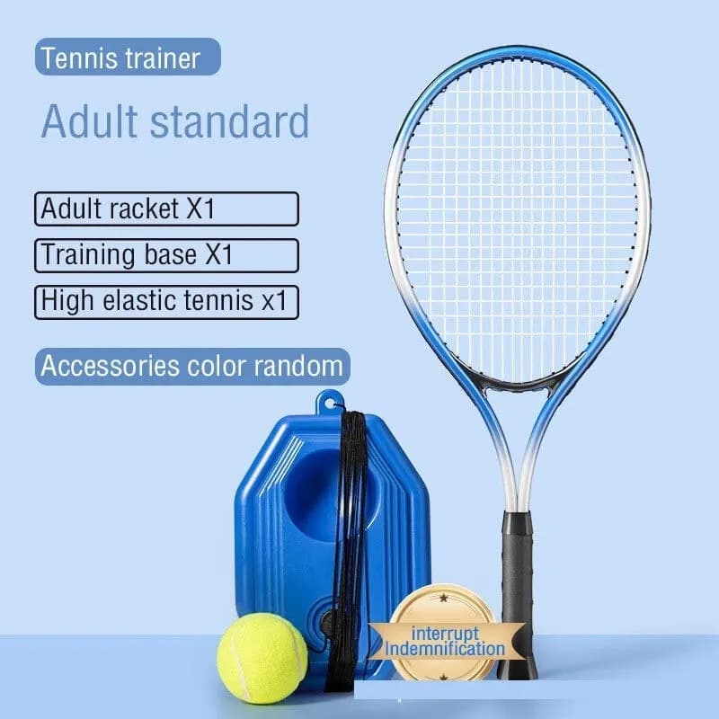 Treinador de Tênis, Raquete de Tênis Individual, Com Corda que Retorna, Treinamento Autônomo, Iniciante, Raquete de