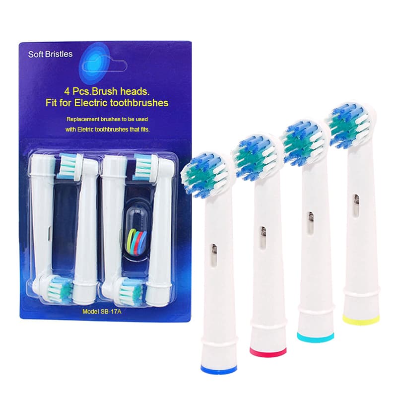 Cabeças De Escova De Dentes Elétrica De Substituição Limpa Para Braun Oral B 3757
