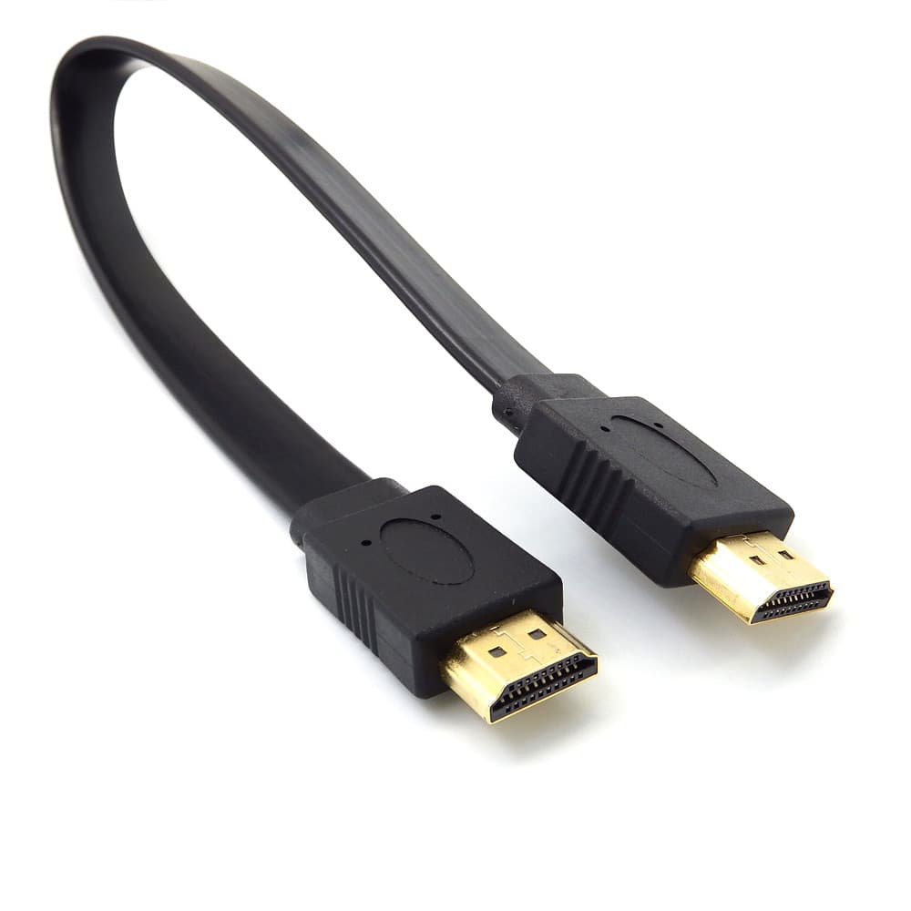 Alta Qualidade Full HD Curto Compatível Cabo Suporte 3D Macho Para Áudio Vídeo TV 30cm
