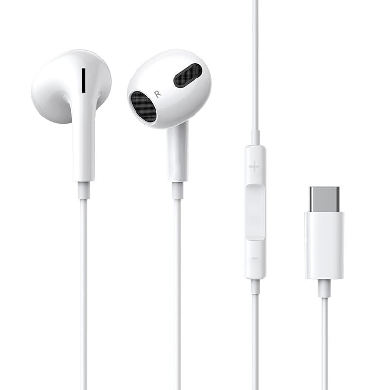 Fones de Ouvido com Fio de Alta Qualidade Fone Intra-Auricular com Microfone Fones Esportivos para Uso Diário