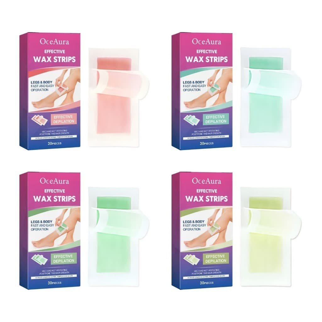Série De Papel De Cera Depilatória Perfumada , Hidratante Suave , Refrescante , Pele Corpo , Tira