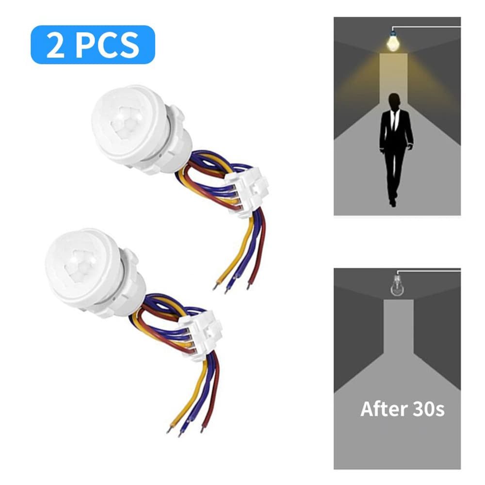 Axus Inteligente Pir Sensor Detector Interruptor 110V 220V Corpo Humano Interruptores Infravermelhos De Movimento Induçã
