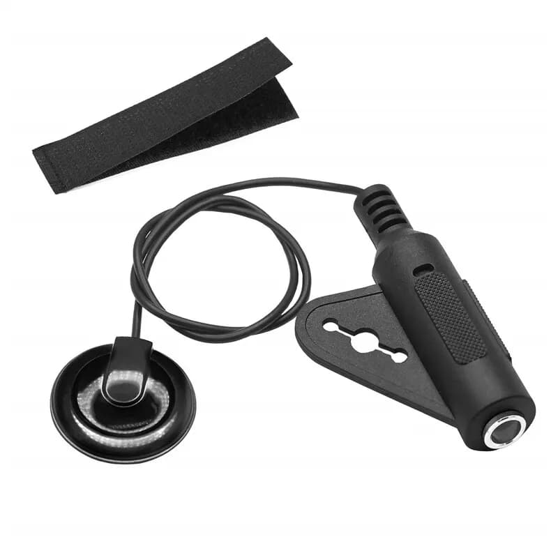 Microfone de Contato Piezo Pickup Captador de Microfone Acústico para Guitarra Captador de Celo Banjo Ukulele Bandolim