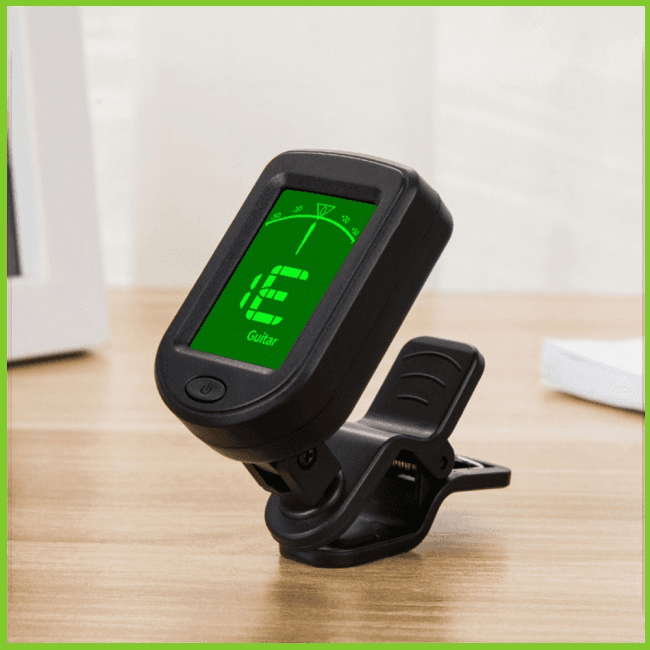 Miwayer Afinador De Guitarra Clip-on Digital Cromático Display LCD Mini Instrumento De Corda Acessórios Para Ukulele Vio