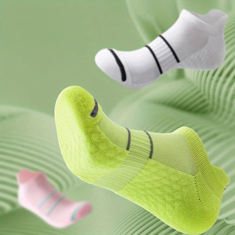 Meias Esportivas Profissionais Masculinas , Malha Fina De Verão , Respirável , Absorvente De Suor , Anti-odor , Levantam