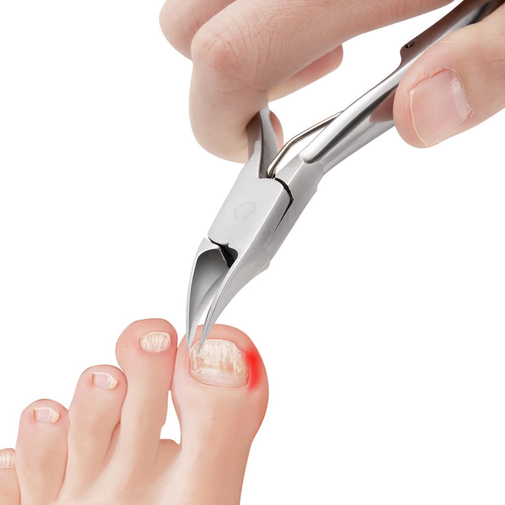 Novo Alicate de Cortar Unhas Grossas para Unhas Encravadas Tesouras de Cuidados com Arte de Unhas Pedicure Ferramenta