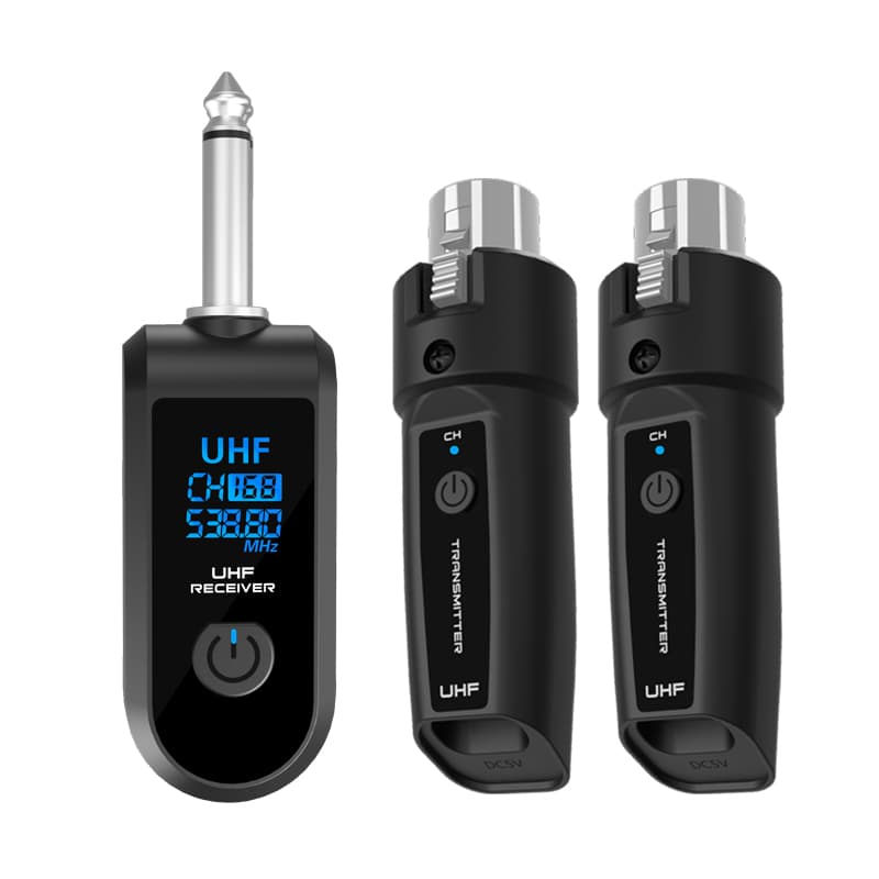K1 2.4Ghz Sistema De Microfone Sem Fio XLR Transmissor E Receptor Para PA Mixer Dinâmico