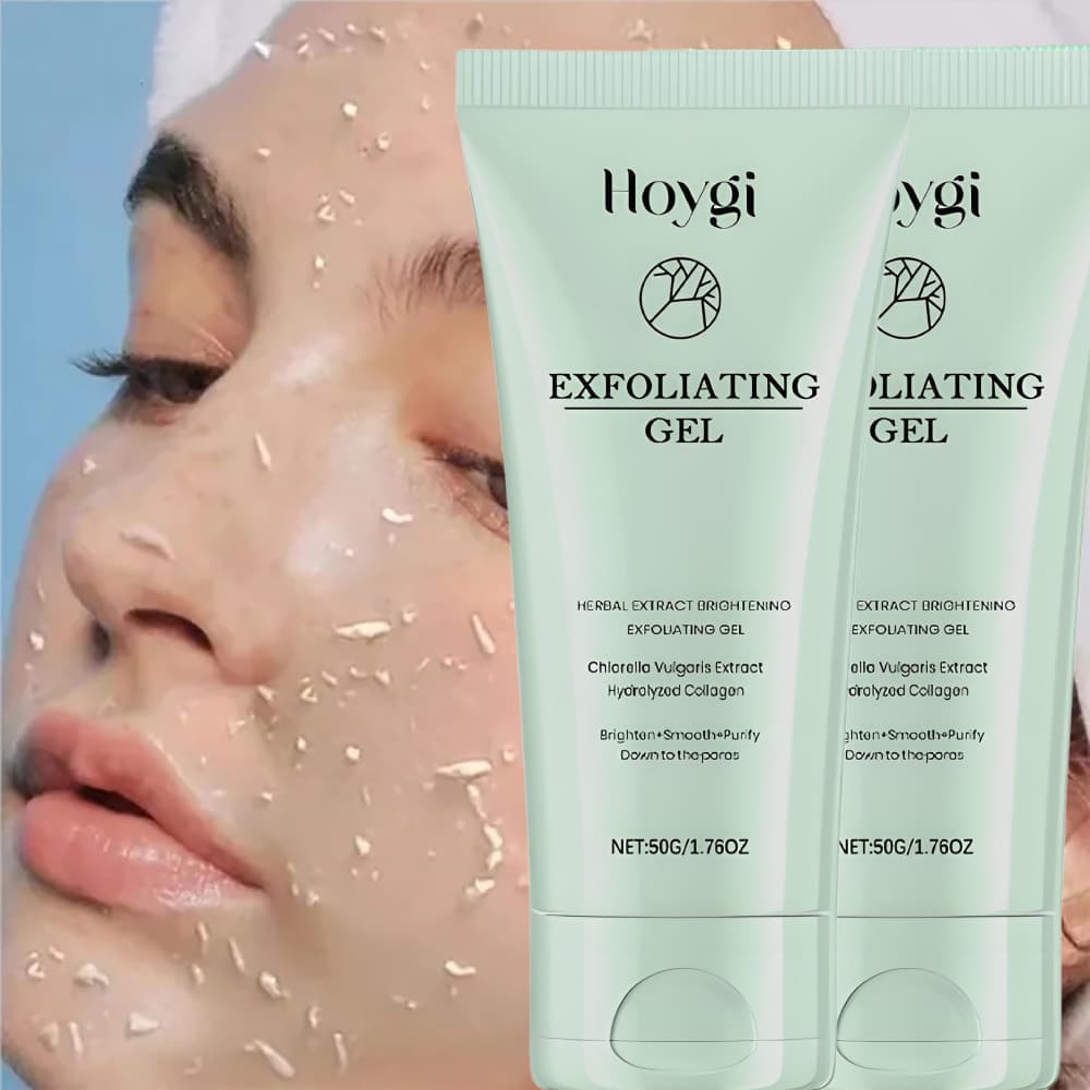 1/2pcs Gel Esfoliante Iluminador Remove Cravos Limpeza Reparação Da Pele-50g