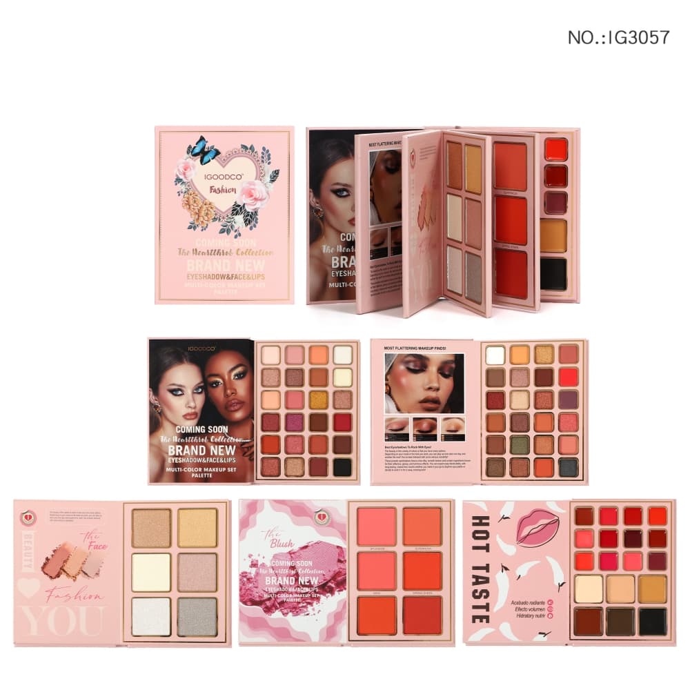 Paleta De Maquiagem Borboleta De 78 Cores , Pérola E Fosco , Iluminador , Blush , Sombra , Conjunto De Presente , De Dia
