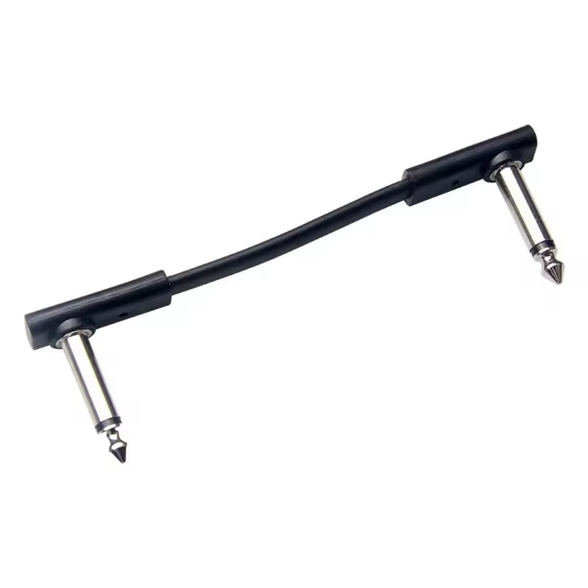 Pino De Guitarra , Palheta E Transmissor-Cabo De Remendo De Pedal De Efeito-1/4 " TS Ângulo Reto Plano (27 cm)
