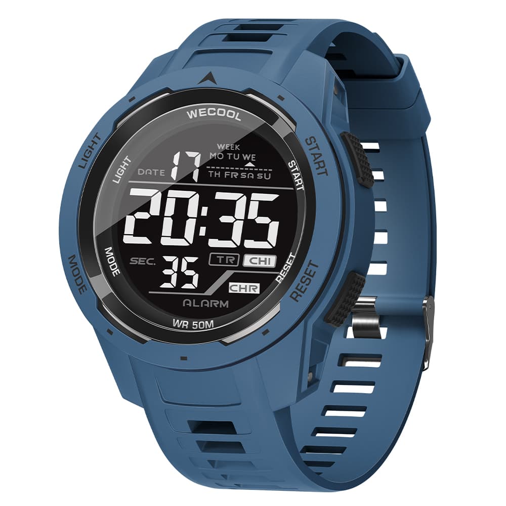 Novo Relógio Digital Esportivo Masculino SMAEL Wecool W-616 - À Prova d'Água e Multifuncional
