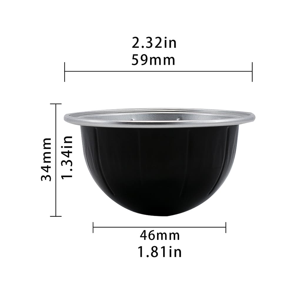 Cápsula De Café Reutilizável De Alumínio Shell Eco Friendly Espresso Filter Home Cafe