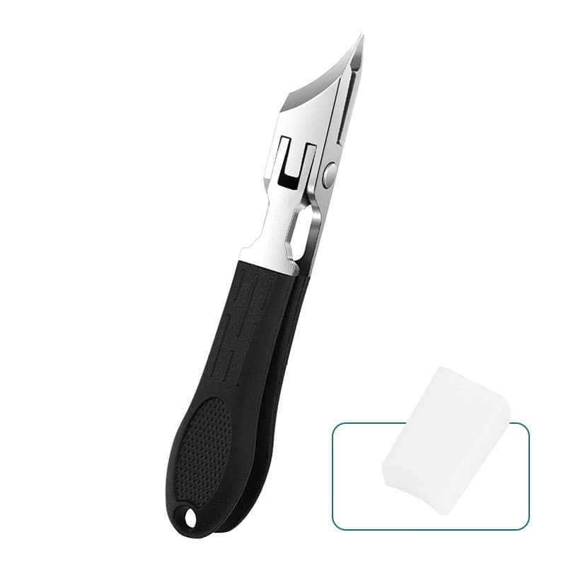 Cortador de unhas para unhas encravadas ou grossas - Alicate de podologia profissional com aço inoxidável