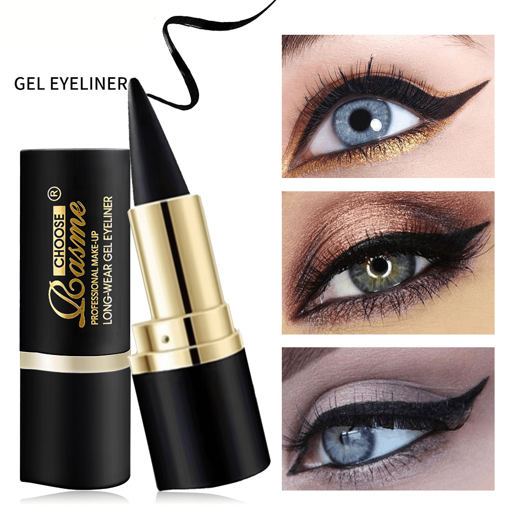 Caneta Delineadora De Olhos De Secagem Rápida , Preta , Fosca , Cabeça Única Intensa , Líquida , Escolha De Maquiagem ,