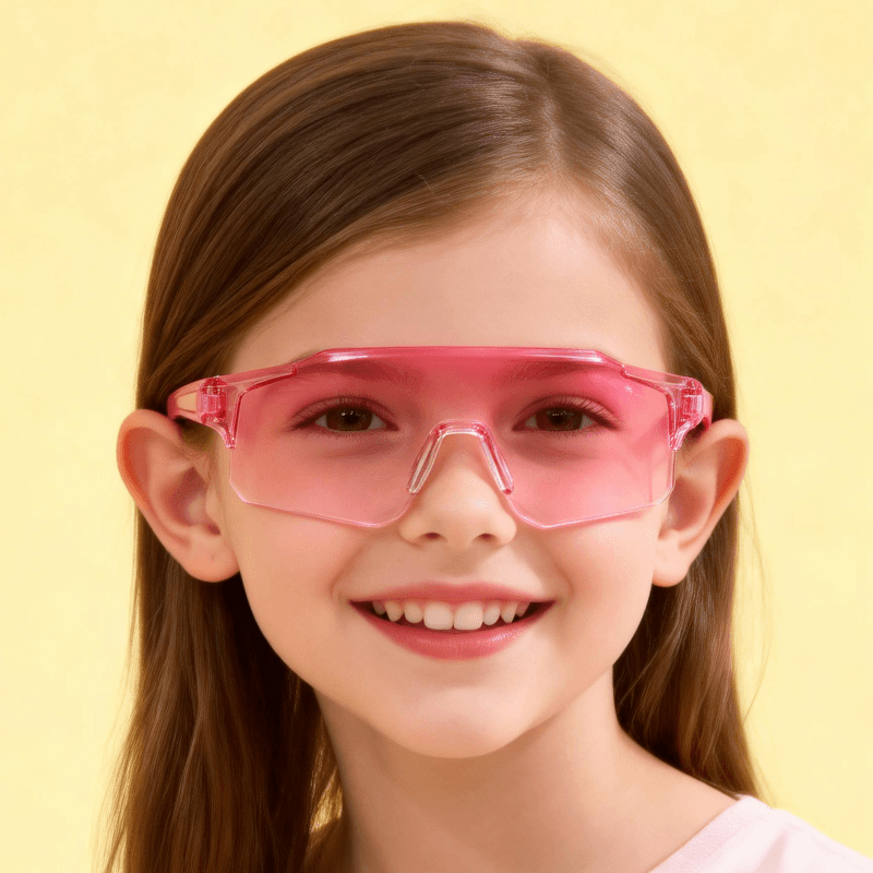 Óculos De Sol Esportivos Coloridos Para Crianças Com Proteção Uv Ciclismo Leve Meninos E Meninas
